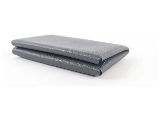 Monedero Calvi Duo Gris Misty de Hermès Gris antracita - vista 6