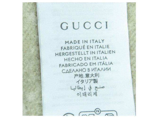 Stola in cashmere Gucci beige - vista 10