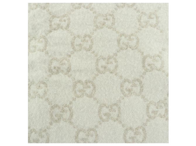 Stola in cashmere Gucci beige - vista 7