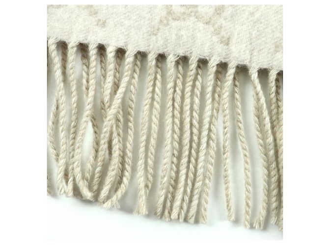 Stola in cashmere Gucci beige - vista 8