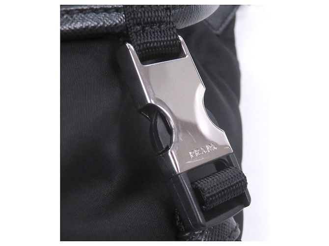Saffiano Borsa a Spalla Prada 2VH171 in Nero - vista 7