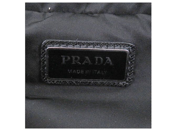 Saffiano Borsa a Spalla Prada 2VH171 in Nero - vista 9