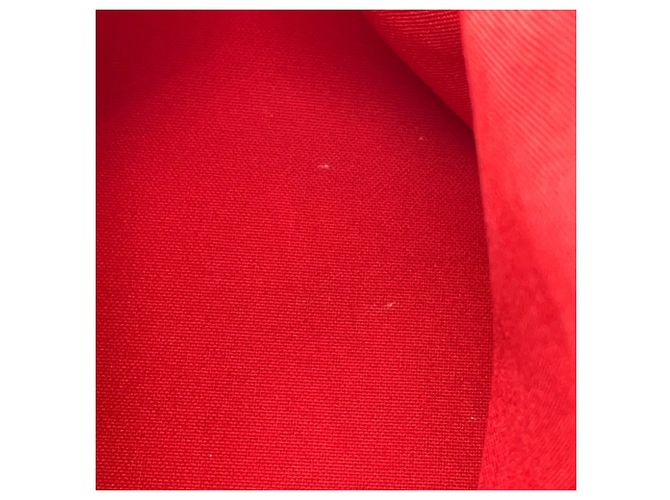 Borsa Louis Vuitton Damier Ebene Verona PM Rosso - vista 10