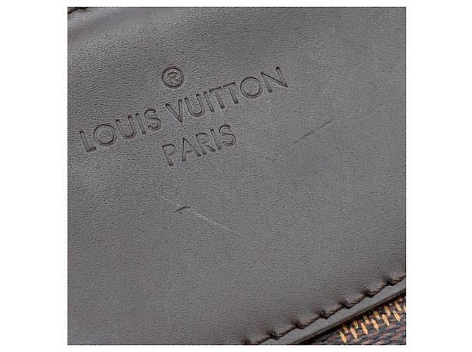 Borsa Louis Vuitton Damier Ebene Verona PM Rosso - vista 7