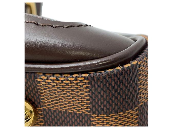 Borsa Louis Vuitton Damier Ebene Verona PM Rosso - vista 8