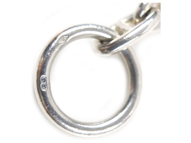 Hermès Collier Hermes Vintage Chaine d'Ancre PM Argenté - vue 7