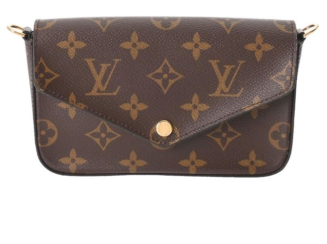 Louis Vuitton Monogram Multi Pochette Felicie Marrone Cachi - vista 2