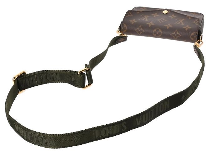 Louis Vuitton Monogram Multi Pochette Felicie Marrone Cachi - vista 4
