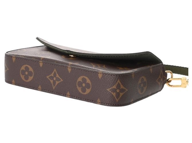 Louis Vuitton Monogram Multi Pochette Felicie Marrone Cachi - vista 6