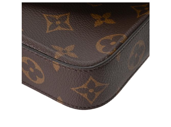 Louis Vuitton Monogram Multi Pochette Felicie Marrone Cachi - vista 8