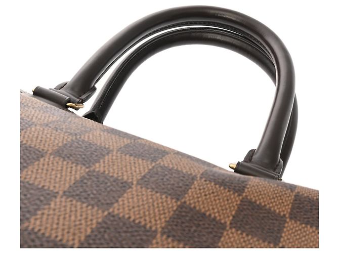 Borsa Boston Damier Greenwich PM Marrone Louis Vuitton - vista 5