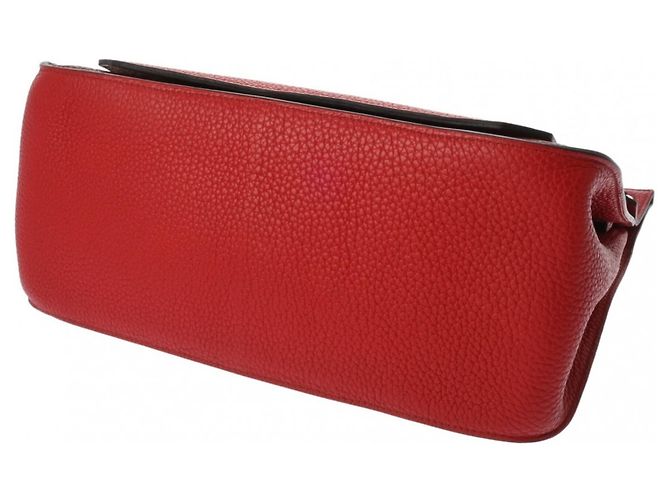 Hermès HERMES Jypsiere 31 Bicolor Schultertasche Rot - Ansicht 7