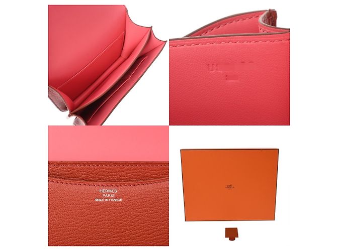 Hermès Constance 3 Mini Schultertasche Pink - Ansicht 11