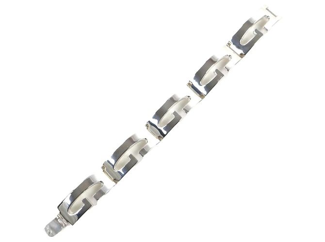 Bracciale charm vintage in argento 925 di Gucci - vista 3