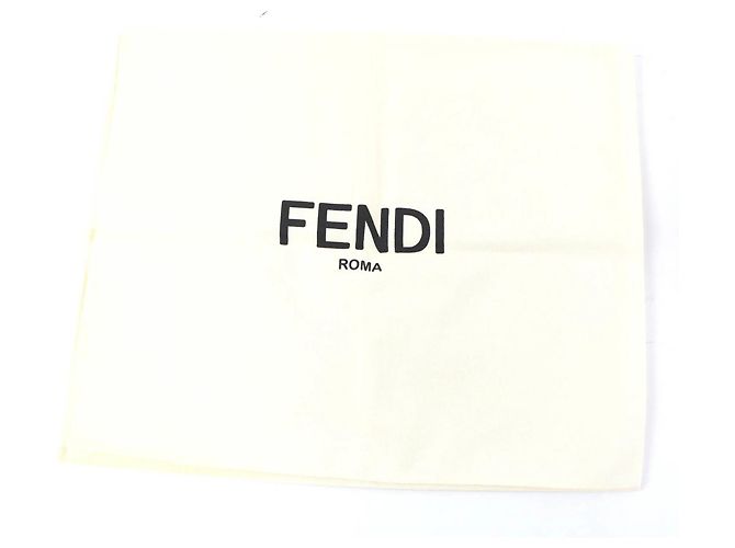 Fendi Stola aus Wolle und Polyester in Elfenbein Roh - Ansicht 5