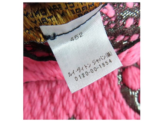 Sciarpa Logomania Shine di Louis Vuitton Rosa - vista 8