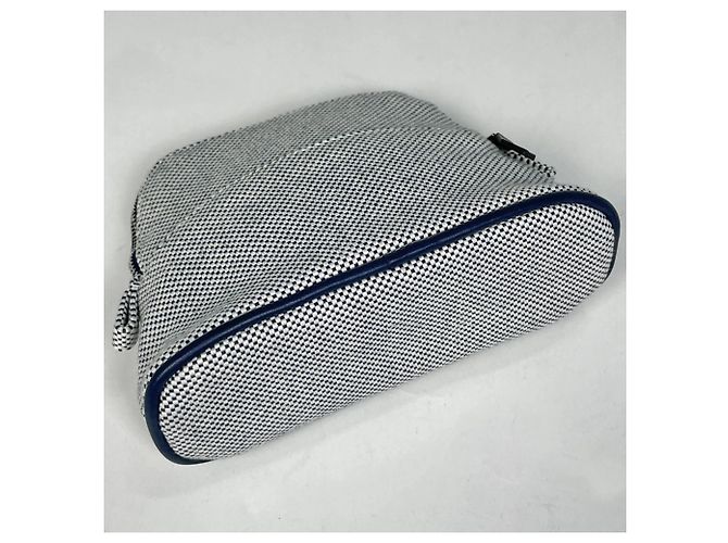 Mini-Make-up-Täschchen Bolide von Hermès Marineblau - Ansicht 2