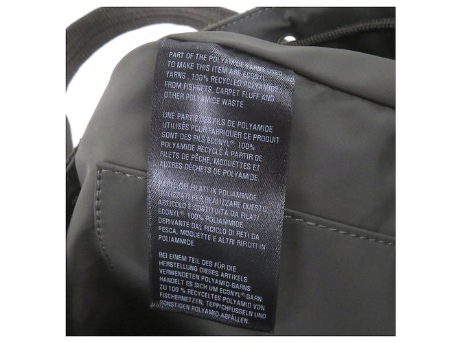 Sac à main en polyamide recyclé khaki Balenciaga Kaki - vue 10