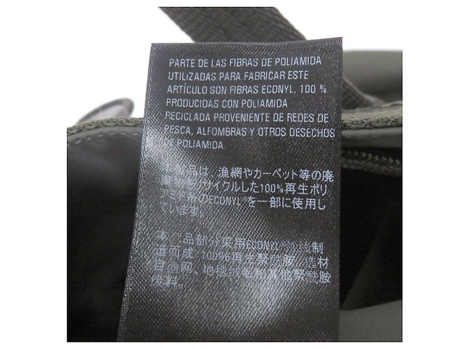 Sac à main en polyamide recyclé khaki Balenciaga Kaki - vue 11