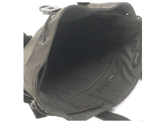 Sac à main en polyamide recyclé khaki Balenciaga Kaki - vue 5