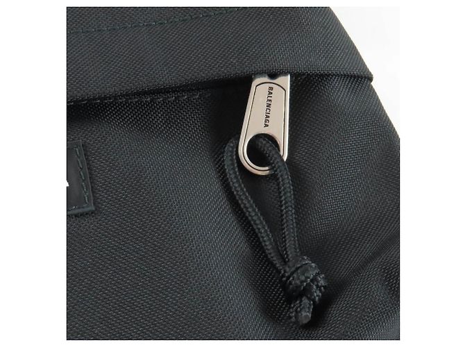 Borsa a Spalla in Nylon Explorer di Balenciaga Nero - vista 10