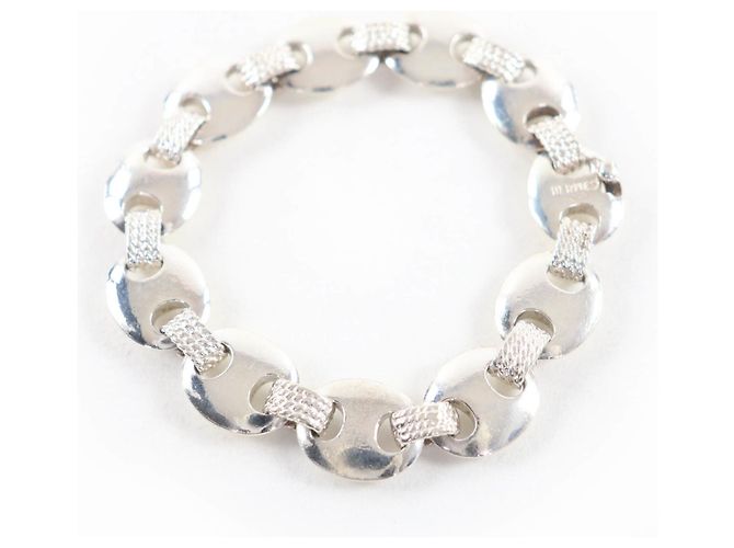Bracciale Bangle Hermès Vintage Chloris 925 Argento - vista 2