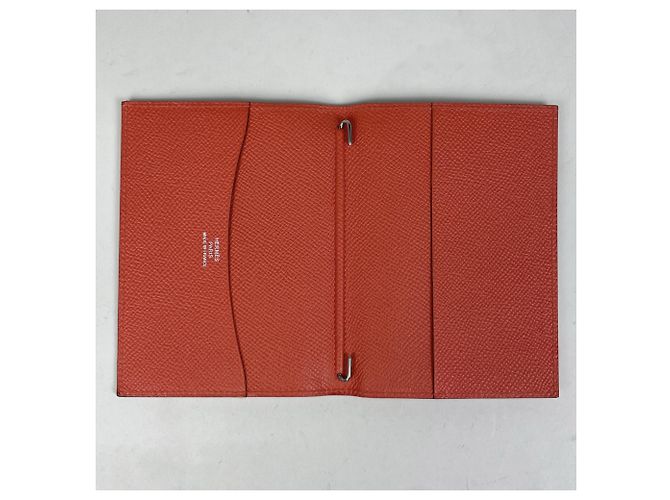 Copertura per quaderno Agenda PM di Hermès in Capucine - vista 5