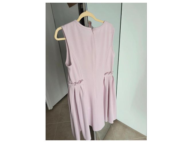 Rosa Monnalisa Kleid mit Schleife Pink - Ansicht 3