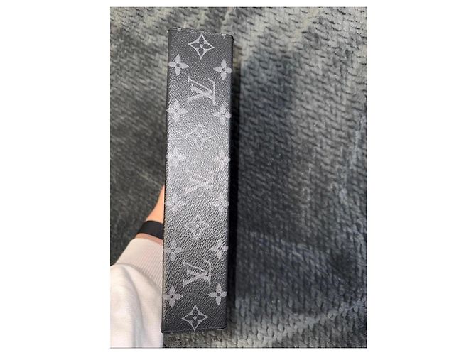 Clutch Pochette Voyage MM Monogram Louis Vuitton nera Nero - vista 5