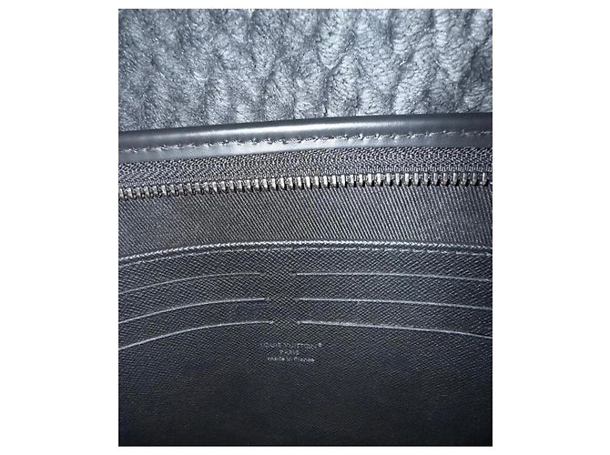 Clutch Pochette Voyage MM Monogram Louis Vuitton nera Nero - vista 7