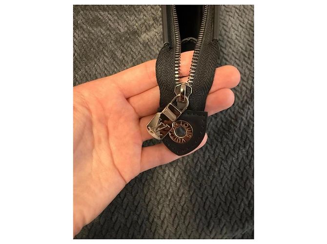 Clutch Pochette Voyage MM Monogram Louis Vuitton nera Nero - vista 9