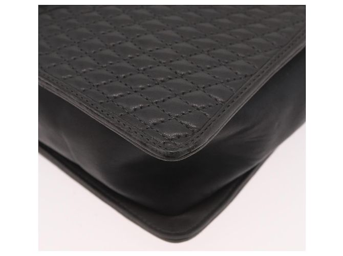BALLY Borsa a Spalla a Catena in Pelle Grigia Oro Auth ti3817 Marrone D'oro - vista 14