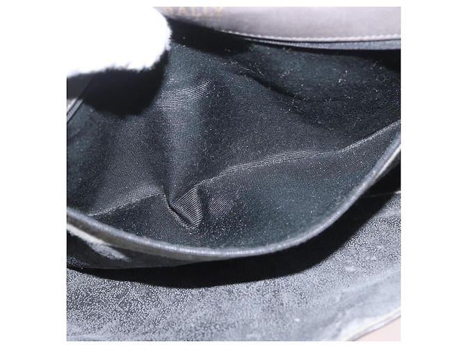 BALLY Borsa a Spalla a Catena in Pelle Grigia Oro Auth ti3817 Marrone D'oro - vista 22
