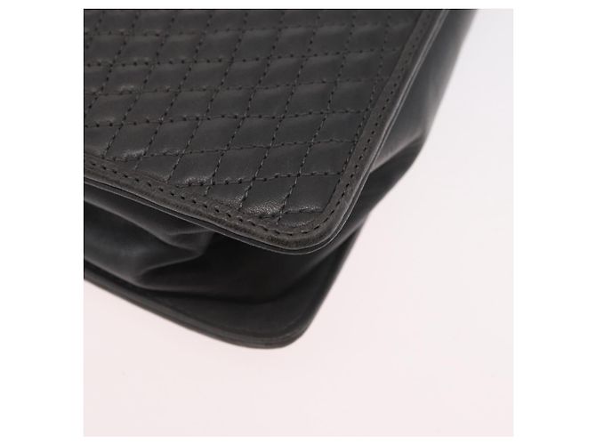BALLY Borsa a Spalla a Catena in Pelle Grigia Oro Auth ti3817 Marrone D'oro - vista 9