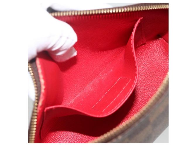 LOUIS VUITTON Kosmetiktäschchen PM Damier Ebene N47516 Authentisch LV BA11593 - Ansicht 11