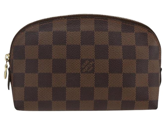 LOUIS VUITTON Kosmetiktäschchen PM Damier Ebene N47516 Authentisch LV BA11593 - Ansicht 13