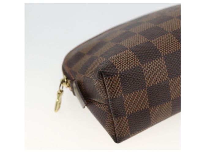 LOUIS VUITTON Kosmetiktäschchen PM Damier Ebene N47516 Authentisch LV BA11593 - Ansicht 14
