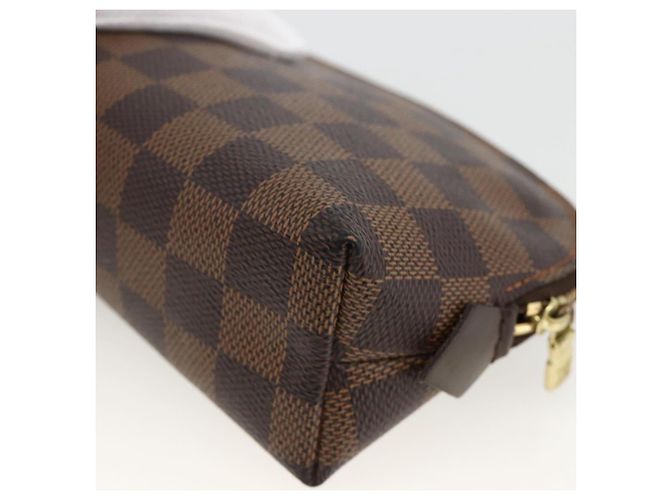 LOUIS VUITTON Kosmetiktäschchen PM Damier Ebene N47516 Authentisch LV BA11593 - Ansicht 15