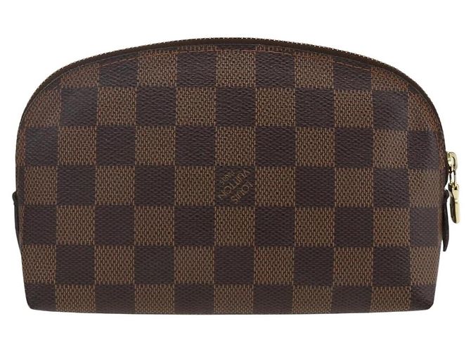 LOUIS VUITTON Kosmetiktäschchen PM Damier Ebene N47516 Authentisch LV BA11593 - Ansicht 2