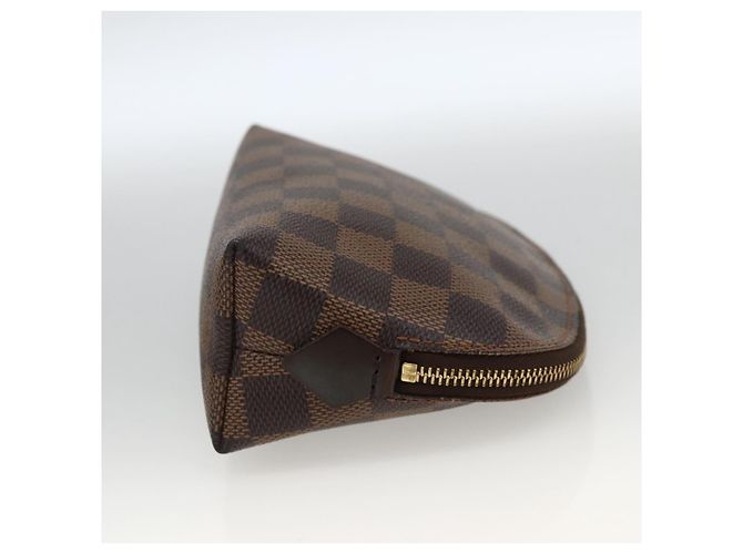 LOUIS VUITTON Kosmetiktäschchen PM Damier Ebene N47516 Authentisch LV BA11593 - Ansicht 4