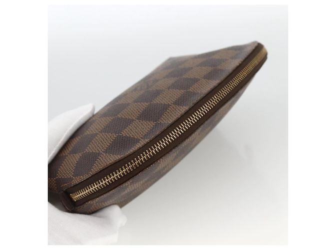 LOUIS VUITTON Kosmetiktäschchen PM Damier Ebene N47516 Authentisch LV BA11593 - Ansicht 5
