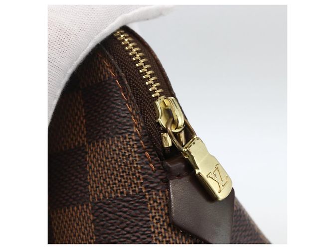 LOUIS VUITTON Kosmetiktäschchen PM Damier Ebene N47516 Authentisch LV BA11593 - Ansicht 8