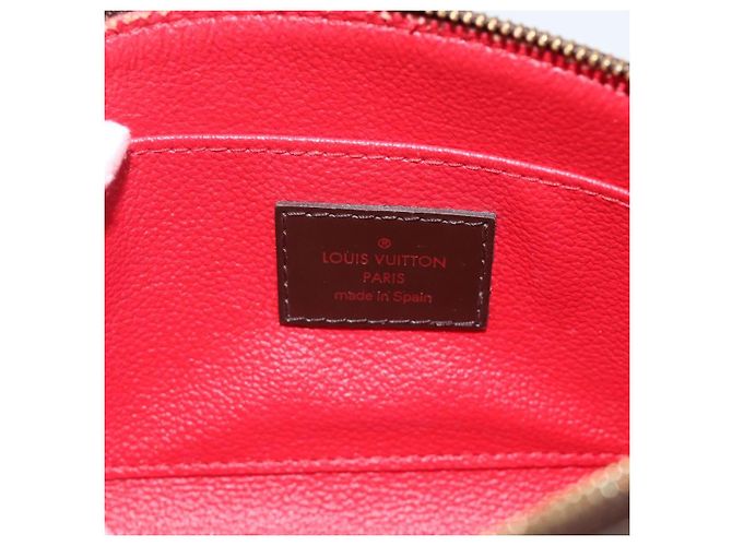 LOUIS VUITTON Kosmetiktäschchen PM Damier Ebene N47516 Authentisch LV BA11593 - Ansicht 9