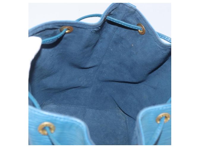 LOUIS VUITTON Epi Petit Noe Shoulder Bag Blue M44105 LV Auth ARZ531 - view 18