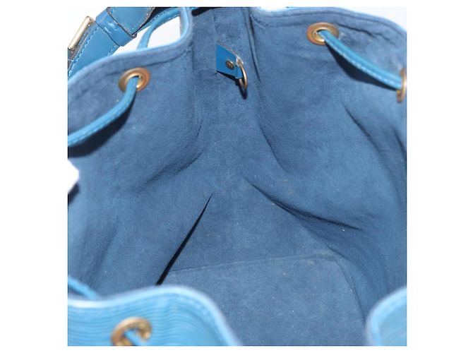 LOUIS VUITTON Epi Petit Noe Shoulder Bag Blue M44105 LV Auth ARZ531 - view 19