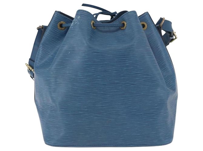 LOUIS VUITTON Epi Petit Noe Shoulder Bag Blue M44105 LV Auth ARZ531 - view 2