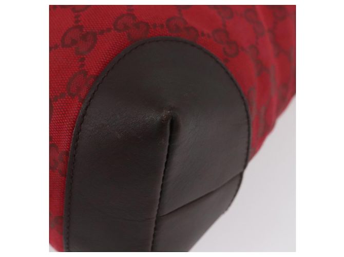 Borsa a Spalla GG Canvas Gucci Oro Rosso 308930 Auth ka3313 D'oro - vista 15