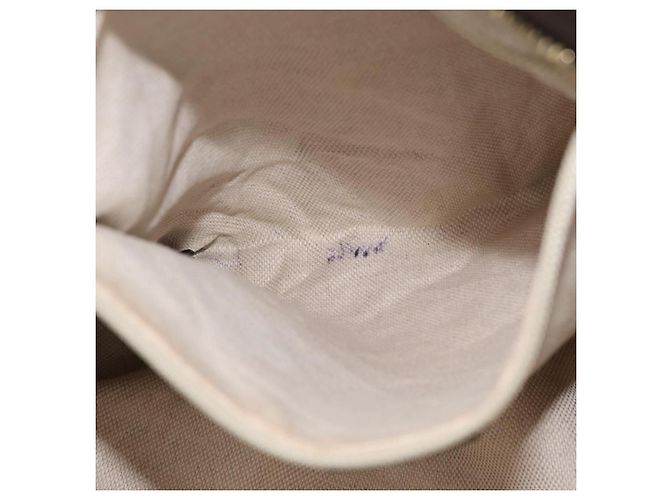 Borsa a Spalla GG Canvas Gucci Oro Rosso 308930 Auth ka3313 D'oro - vista 23