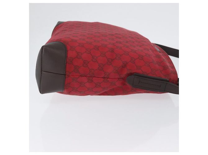 Borsa a Spalla GG Canvas Gucci Oro Rosso 308930 Auth ka3313 D'oro - vista 3
