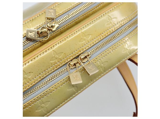 LOUIS VUITTON Monogram Vernis Marley Rucksack Grau M91038 LV Auth BSZ489 - Ansicht 17